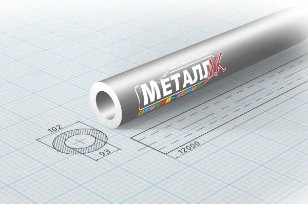 Труба электросварная 102x4,5